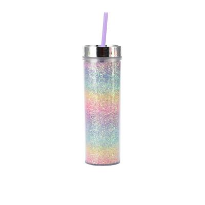 China Flexible Straw Lid Plastic Water Bottle for Back to School Occasion at Sales for sale