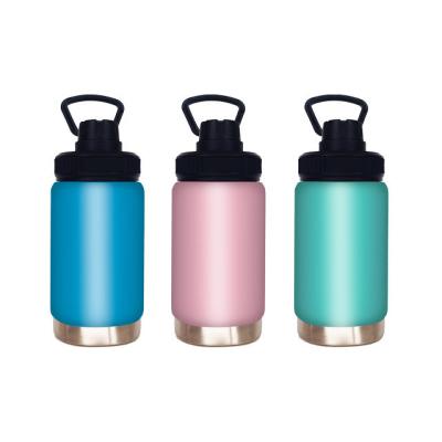 China 304 Stainless Steel Portable Custom Design Simple Outdoor Handle Vacuum Sports Bottle for sale