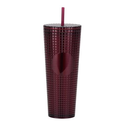 China Biodegradable Double Walled Wheat Tumbler for Coffee Outdoor Camp Activity and Custom for sale