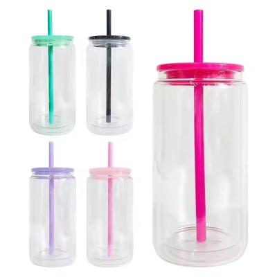 China Colorful Portable Glass Drinking Bottle Shape Glass Bottle Free Fruit Water Bottle for sale