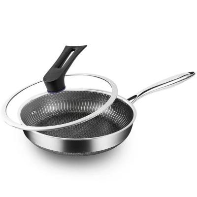 China General Purpose Stainless Steel Woks Customizable and No-Stick for Your Cooking Needs for sale