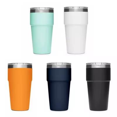 China 16 oz 20 oz 24 oz 30 oz 40 oz de acero inoxidable Tipo de vasos de bebida con tapa en venta