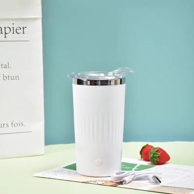 China Automatic Self Stirring Tumbler Stainless Steel Mixing Mug With None Accessories 500ml Capacity for sale