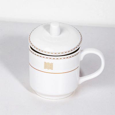 China Estilo Nórdico Viaje Sublimación Grasa Nórdica Caliente Café Cerámica Chubby Tazas en venta