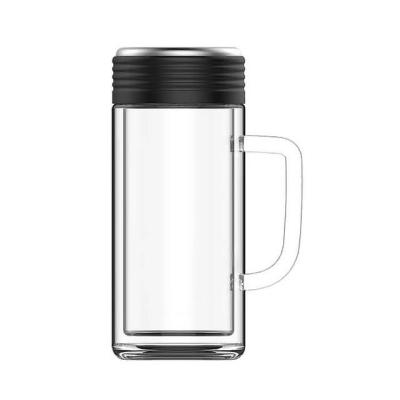 China Office Must-Have High Borosilicate Glass Cup with Filter Product model HBL-400B-46 for sale