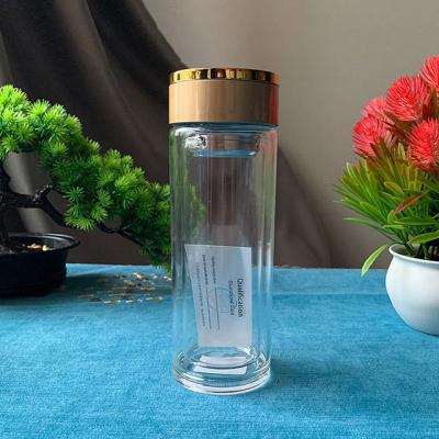 China Eco-Friendly Glass Drinkware 300ml Capacity Customized Bulk Water Tumblers with Logo for sale