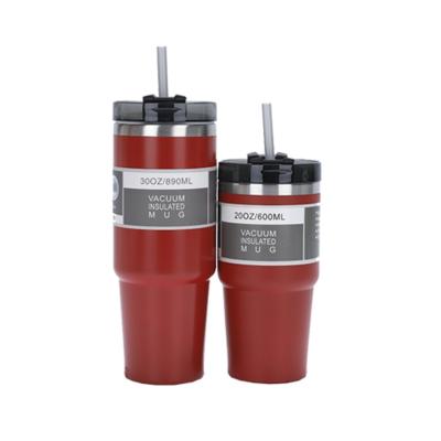 China Portable Car Coffee Mug Vacuum Flask Outdoor Car Mug Double Kid Adults Stainless Steel Bottle for sale