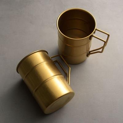 Cina Vintage 380ml Tazza di caffè Portable 304 Acciaio inossidabile Bottiglia d'acqua per viaggiare in vendita