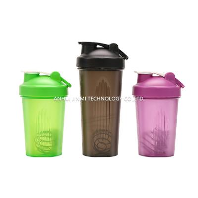 China 400ml Custom Logo BPA Free Protein Shaker Bottle for Gym Running Yoga and CLASSIC Design for sale