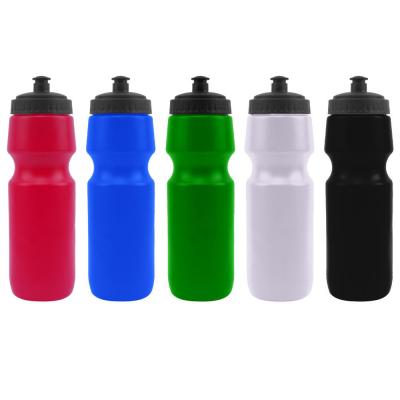 China Equipped PE Plastic 700ml Plastic Sports Water Bottle With Dust Cover for Cycling Bike for sale