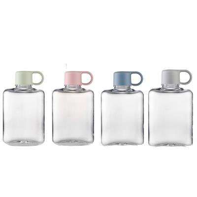 China Outdoor Clear Water Bottle Portable Tritan Mini Plastic Water Cup for Drop Resistance for sale