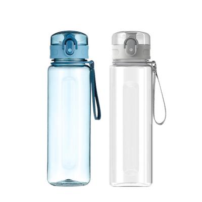 China 650ml Portable Sport Plastic Drinking Water Bottle with Cock 2023 Design Product for sale