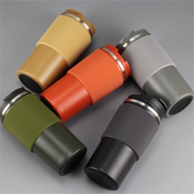 China Custom Modern Drinkware Type MUGS 450ml Portable Insulated Stainless Steel Coffee Mug for sale