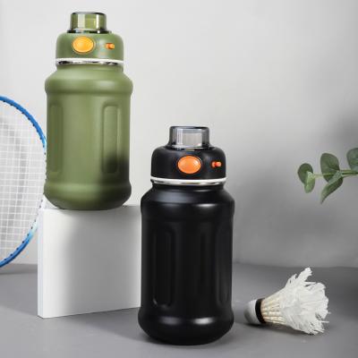 China All Applicable People Love This 304 Stainless Steel Sport Water Bottle with Straw for sale