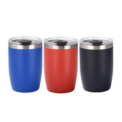 China Vacuum Insulated 12oz Bpa Free Tumbler Coffee Mug Double Wall Stainless Steel Spill Proof Travel Mug for sale