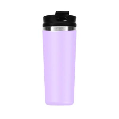 China Nachhaltige 12oz 16oz Doppelwand Vakuum Flasche Isolierte Edelstahl Sport Wasserflasche zu verkaufen