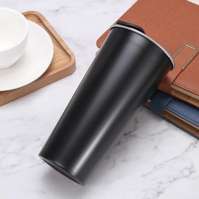 China Double Walled Stainless Steel Tumbler Cartoon Design Style Coffee Mug for Travel for sale