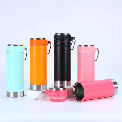 China Mehrfache Farboptionen 750 ml Metallflasche Nachhaltige Wahl für Outdoor-Reisen zu verkaufen