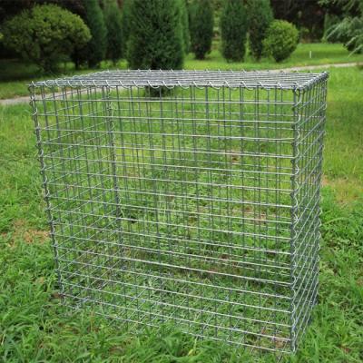 China Welded Galvanized Welded Wire Mesh Gabion Basket For Garden Gabion Mesh for sale