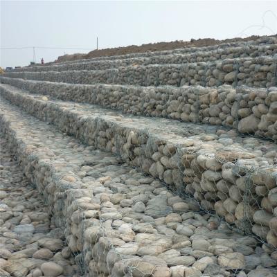 China Gabions Heavy Galvanization Or PVC Coated Hexagonal Wire Mesh Gabion Boxes for sale