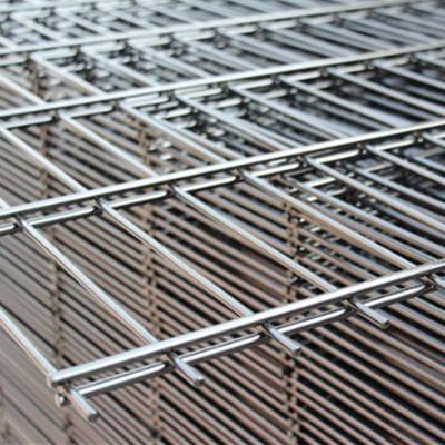 China Easily Assembled Galvanized Powder Coated 656/868 Double Wire Mesh Panel 50x200mm Mesh for sale