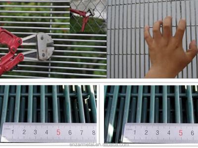 China Easily Assembled Hot Dipped Galvanized 358 Safety Anti Climb Fence For Prison for sale