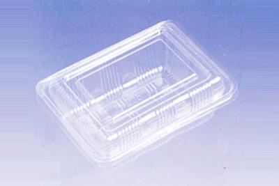 China Food Standard BOPS Plastic Cake Boxes Blister Food Packaging Container for sale