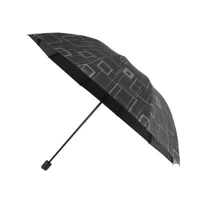 China CLASSIC 3 fold windproof umbrella advertising manual open folding umbrella 3 fold digital printing umbrella for sale