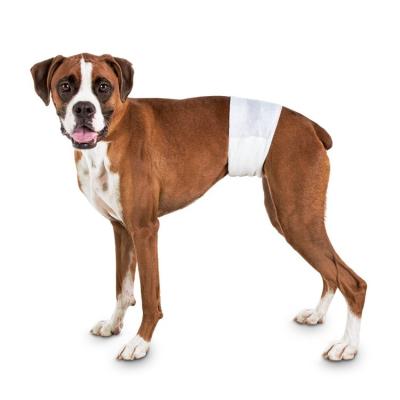 China Viable High Quality Cheap Price Waterproof Super Absorbent Disposable Dog Diaper for sale