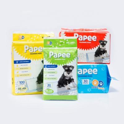 China Manufacturer Sustainable Private Label Packaging Disposable Waterproof Super Absorbent High Dog Pad for sale