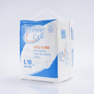 China Cheapest Wholesale Plain Weave Top Disposable Adult Diaper For Hospitals for sale