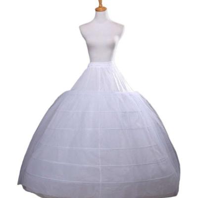 China Best Price 100% Polyester Wedding Dress Under Maid Lolita Women Bridal Accessories Skirt Bride Fluffy Petticoats for sale