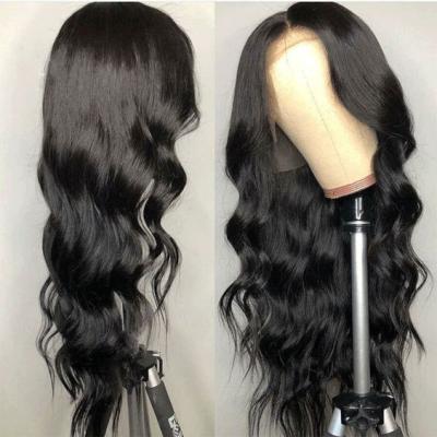 China Body Wave Wholesale Price 18in Full Lace Front Wigs 100% Virgin Hair Wigs Transparent Lace for sale