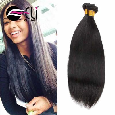 China Straight Silky Straight Virgin Brazilian Weft Straight From Xuchang Eli Beauty Hair Products Cutical Aligned Hair for sale