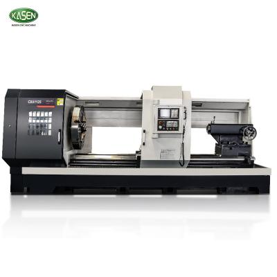 China Machinery Repair Shops Large Lathe CK61125 Siemens System CK61100 CK61140 CNC Heavy Duty Heavy Metal Lathe for sale