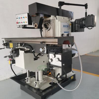 China Building Material Shops Precision Milling Machine X6036 Horizontal Vertical Milling Milling Machine for sale