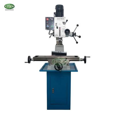 China Metal Processing Vertical Metal Column Drill Machine Hand Drilling Milling Machines ZAY7032 for sale