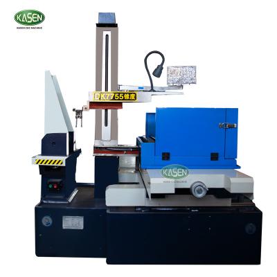 China Building Material Shops Cuts Multi Medium Speed ​​CNC Wire Cut EDM Machine DK7755 DK7763 for sale