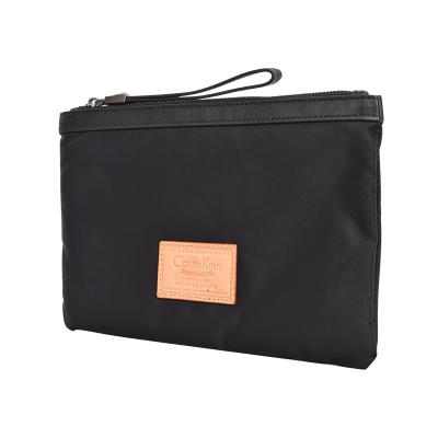 China 2021 portable new oversized zipper fabric in running business clutch bag handbags wallet for sale