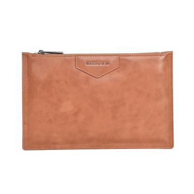 China Luxury Handmade Synthetic Leather Vintage Clutch Bag Men Handbag for sale