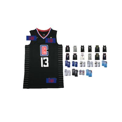 China Dropshipping La 02 Kawhi Leonard 13 Paul George Antibacterial Clipper Statement City Tank Top for sale