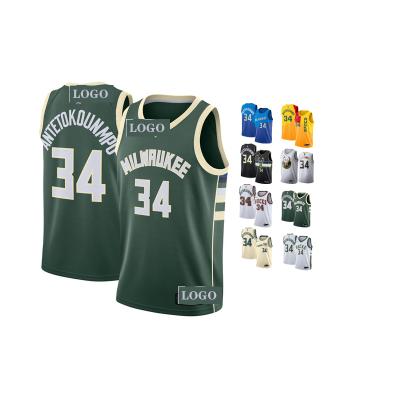 China antetokounmpo giannis bucks milwaukee original jersey antibacterial basketball for sale