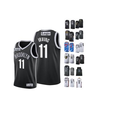 China Net city antibacterial kyrie Brooklyn player 11 Irving shirt singlet basketball for sale