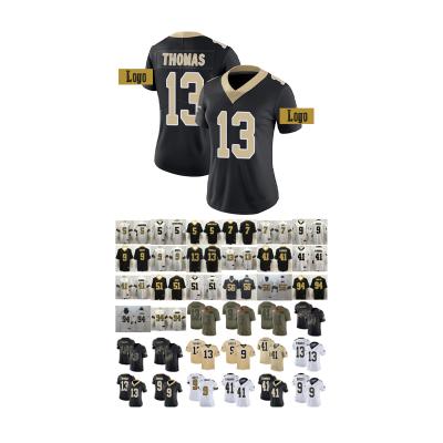 China Women's New Orleans Saint Breathable Shirt 9 Drew Bree 41 Alvin Kamara 13 Michael Thomas Tank Top for sale