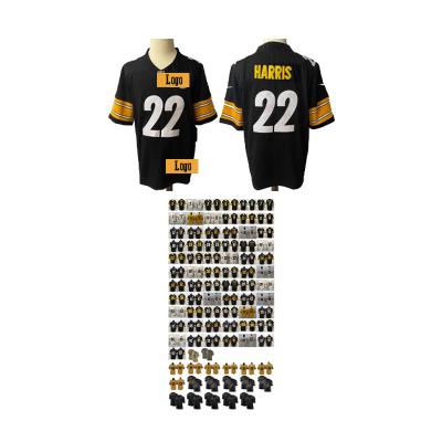 China Pittsburgh City America Football 11 claypool 36 jerome bettis 22 najee harris steeler breathable jersey for sale