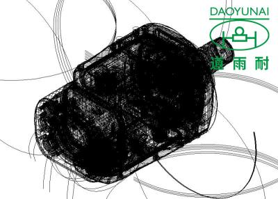 Cina Macchina fotografica PTZ di HD per il sistema automatico della macchina fotografica di ispezione del tubo dell'unità del cingolo del Cctv in vendita