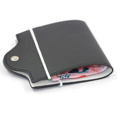 China New Arrivel 2020 Portable Storage Folder Instant Button Hidden Temporary Storage Leather Hidden Cover for sale