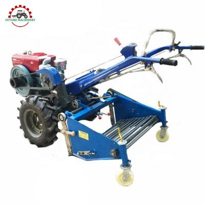 China 4U-80H Series Walking Tractor Onion Harvester Garlic Digger Potato Harvester for sale