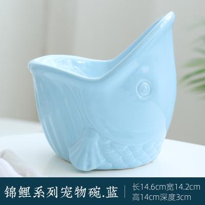 China Factory supply discount price non-automatic pet travel food bowls ceramic bowl for Nordic pets for sale