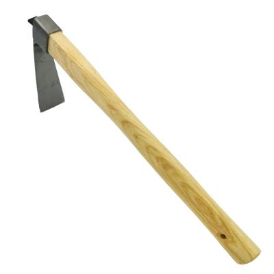 China High Quality AGRICULTURE GARDEN DIGGER Mini Hoe With Wooden Handle For Kids Use for sale